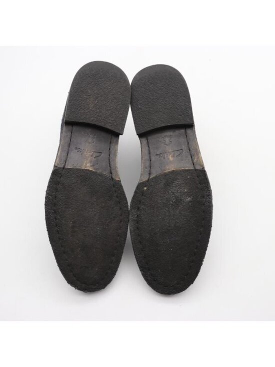 Clarks Chelsea Boots Men\'s Size 7.5 M Navy Suede Slip On Dress Casual Crepe Sole main image 7